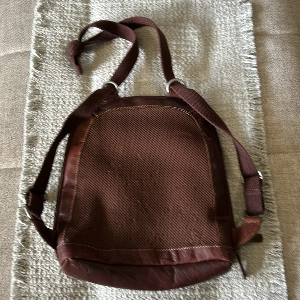 JACK GEORGES LEATHER BAG PACK